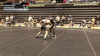 125 lbs 3rd Place - Charlie Farmer, Army vs Sulayman Bah, Columbia