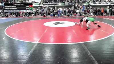 165 lbs Round Of 16 - Logan Holmes, Shawsheen vs Brody Coppins, Colchester