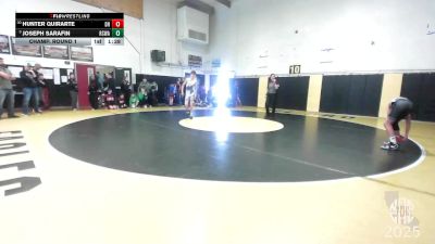 112 lbs Champ. Round 1 - Joseph Sarafin, Red Star Wrestling Academy vs Hunter Quirarte, Dark Horse