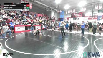 58-61 lbs Rr Rnd 1 - Hunter Osburn, Jay Wrestling Club vs Trent Korb, Vinita Kids Wrestling
