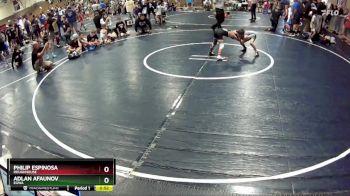 52 lbs Semifinal - Philip Espinosa, Roughhouse vs Adlan Afaunov, EGWA