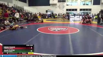 113 lbs Cons. Semi - Aidan Munoz, Temecula Valley vs David Fletes, Canyon Springs