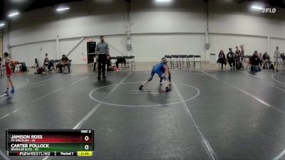 64 lbs Round 3 - Jamison Ross, PV Grizzlies vs Carter Pollock, Brawler Elite