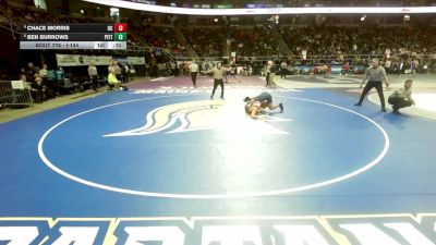 I-144 lbs Cons. Round 4 - Ben Burrows, Pittsford vs Chace Morris, Oceanside
