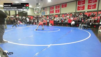 132 lbs Round Of 32 - Mack Lee, Tulsa Union vs Mavrick Williams, Kiefer High School