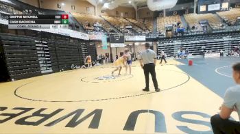 174 lbs Cons. Round 5 - Griffin Mitchell, Fort Hays State vs Cash Bachicha, New Mexico Highlands