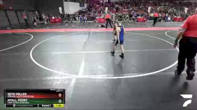 80 lbs Cons. Round 2 - Nyall Perry, MGM Silver Spartans vs Seth Miller, Oregon Youth Wrestling