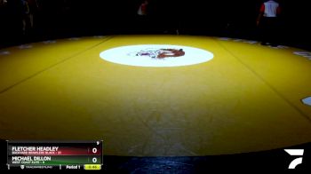 70 lbs Finals (8 Team) - Fletcher Headley, Backyard Brawlers Black vs Michael Dillon, West Coast Elite