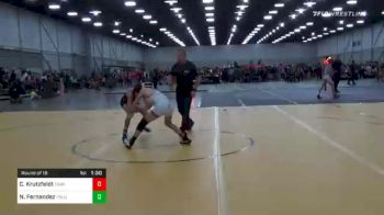 101 lbs Prelims - Cole Krutzfeldt, Darkhorse Wrestling Club vs Niko Fernandez, Team Pueblo