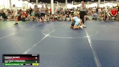 160 lbs Round 1 (4 Team) - Thomas Dehney, CTWHALES vs Matthew Cmeilewski, TDWC