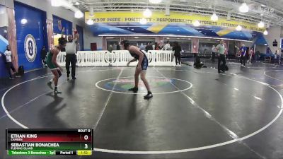 132 Gold Quarterfinal - Sebastian Bonachea, Fleming Island vs Ethan King, Camden