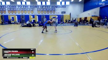 144 Blue 1st Place Match - Hunter Prosen, Camden vs Armand Williams, South Dade