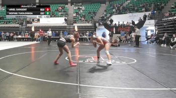 1-5A 138 Semifinal - Ariel Sargent, Weaver vs Sophie Tuiolosega, Ohatchee
