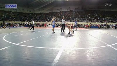 133 lbs Round Of 64 - Collier Tracy, Tulsa Union vs Mario Lopez, Hennessey Eagles Jr High