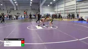 126 lbs Consolation - Lane Steffey, VA vs Tristan Haley, WY