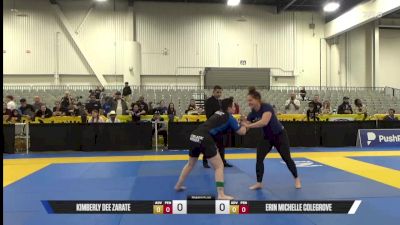 Erin Michelle Colegrove vs Kimberly Dee Zarate 2025 World IBJJF Jiu-Jitsu No-Gi Championship