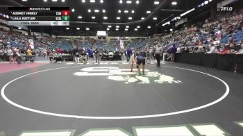 120 lbs Cons. Semi - Laila Rattler, Kansas City - Sumner Academy HS vs Audrey Hinkly, Tecumseh - Shawnee Heights HS