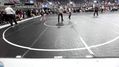 88.6-95 lbs 3rd Place - Petra Hart, Chicas Tacitas vs Kennedy Portlock, Trailhands Wrestling Club
