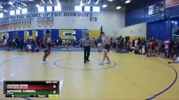 144 lbs Cons. Round 4 - Jackson Bond, Canes Wrestling Club vs Nathaniel Cabrera, Attack