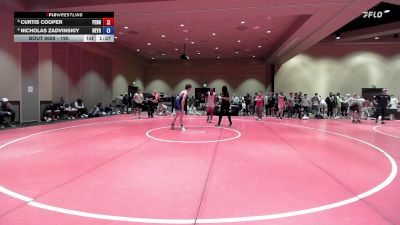 190 lbs 5th Place Match - Curtis Cooper, Pennsylvania vs Nicholas Zadvinskiy, New York