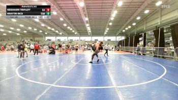 180 lbs Round Of 32 - Keishawn Triplett, Illinois Menace vs Kraytin Nice, Team Barracuda MS