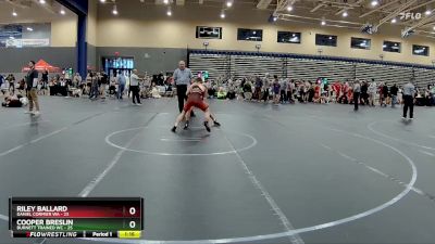 110 lbs Round 1 (8 Team) - Riley Ballard, Daniel Cormier WA vs Cooper Breslin, Burnett Trained WC