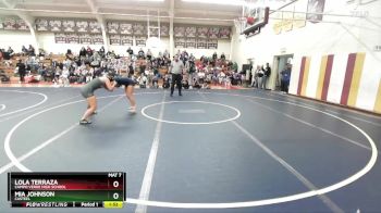 152 lbs Champ. Round 1 - Lola Terraza, Campo Verde High School vs Mia Johnson, Casteel