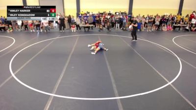 105 lbs Quarters - Kinley Harker, MO vs Riley Kongkaeow, IL
