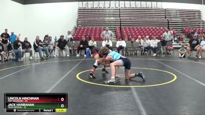 139 lbs Placement Matches (8 Team) - Lincoln Hinchman, Mat Assassins vs Jack Hanrahan, Team Gotcha