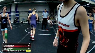 92 lbs Round 2 (8 Team) - Eli Oberheim, Team Shutt vs Gavin Lovell, Mat Assassins Red