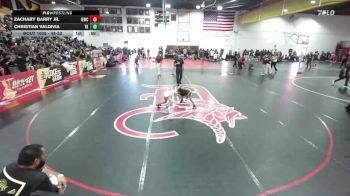48-53 lbs Round 2 - Christian Valdivia, TOTAL KAOS vs Zachary Barry Jr., Inland Elite Wrestling Club