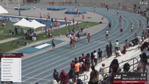 2026 AAU Junior Olympic Games - Youth Boys' 4x400m Relay, Finals 1 - Age 17-18