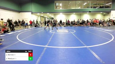 95 lbs Quarterfinal - Jace Barnes, MI vs Jaguar Madyun, CA