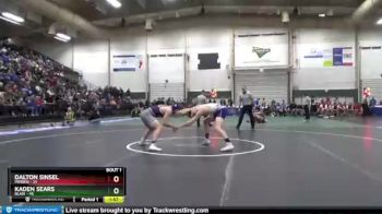 170 lbs Quarterfinals (8 Team) - Kaden Sears, Blair vs Dalton Sinsel, Minden