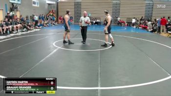 215 lbs Round 1: 1:30pm Fri. - Hayden Martin, South Anchorage High School vs Graham Granger, Redington Sr. Jr/Sr High School