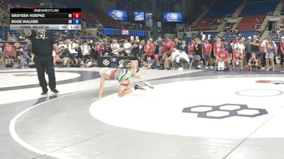 113 lbs Cons. Rd Of 64 - Graysen Koepke, Wisconsin vs Bode Walker, South Dakota