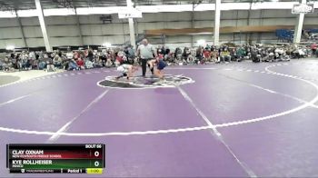 80 lbs Cons. Round 4 - Kye Rollheiser, Minico vs Clay Oxnam, New Plymouth Middle School