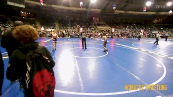 95 lbs Consi Of 32 #2 - Jet Millison, Bobcat Wrestling Club vs Brayton Holding, Nebraska Boyz