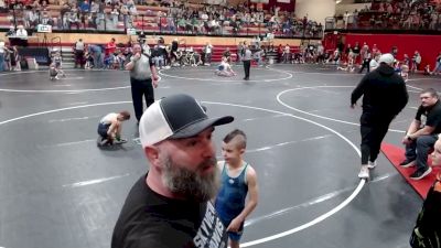 62 lbs Champ. Rd Of 16 - Rhett Bingham, Kuna Klub vs Rhett Rodriguez, Hawk Wrestling Club