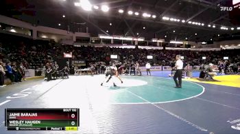 190 lbs Champ. Round 1 - Wesley Haugen, Rogers (Puyallup) vs Jaime Barajas, Davis