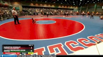 33-36 lbs Round 1 - Dahnia Delpalacio-Goormastic, Predators vs Augustus McKinley, Yerington Lions Wrestling