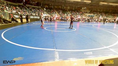 85 lbs Final - Tucker Hoffschneider, Bear Cave vs Jaxon Huffman, Team Tulsa Wrestling Club