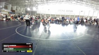 106 lbs Round 3 (4 Team) - Rocco Gannon, INWTC vs Evan Strom, Western Nebraska