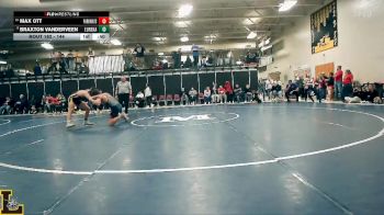 144 lbs Cons. Round 1 - Max Ott, Parkway South vs Braxton Vanderveen, Eureka