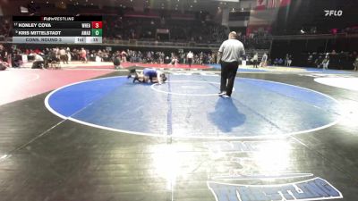 175 lbs Cons. Round 3 - Kris Mittelstadt, Amador vs Konley Cova, Wheatland