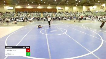 73 lbs Round Of 16 - Jt Walker, Nevada Elite vs Azyah Rice, Inland Elite