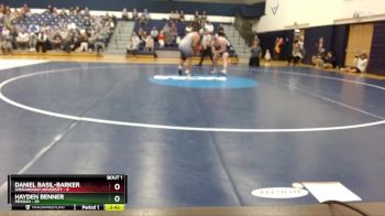 285 lbs Finals (2 Team) - Hayden Benner, Messiah vs Daniel Basil-Barker, Shenandoah University