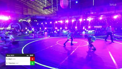 116 lbs Consi Of 8 #1 - Cylar Bail, Middleton Wrestling Club vs Efren Trevino, Unattached