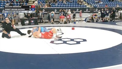 215 lbs Champ. Rd Of 32 - Malachi Anderson, South Dakota vs Everett Groome-Waltman, Pennsylvania