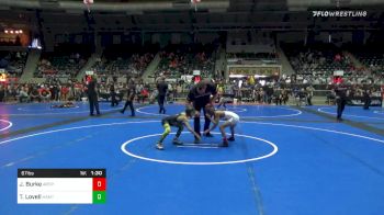 67 lbs Quarterfinal - JoJo Burke, Apex/Coop Trained vs TJ Lovell, Hammer Time